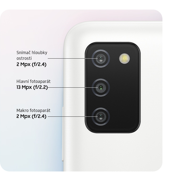 Mobilní telefon Samsung Galaxy A03s černý