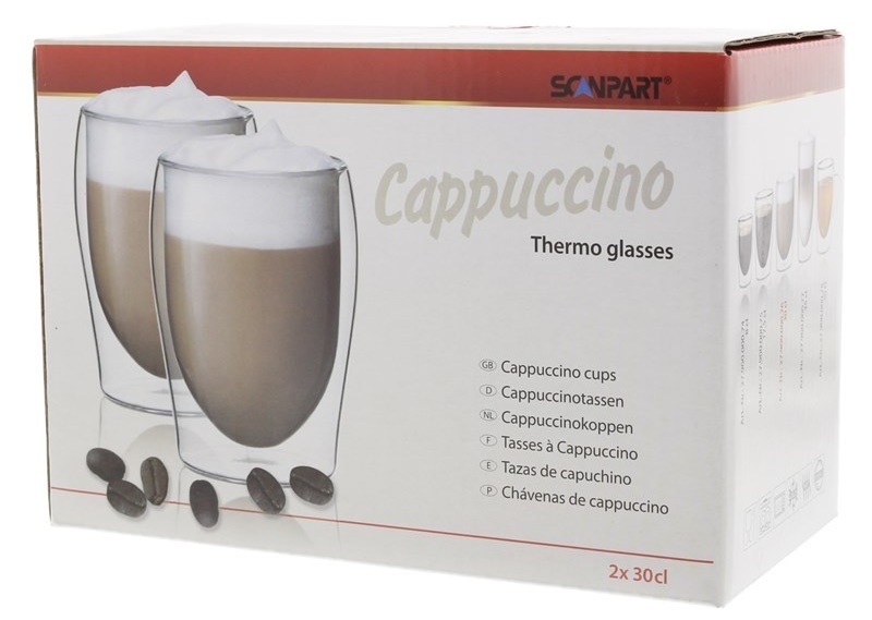 Skleničky na cappuccino Scanpart SCA2790000076