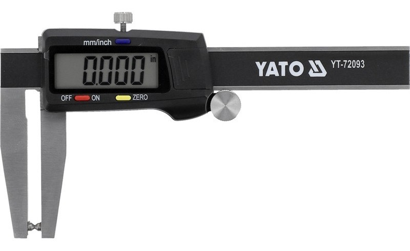 Posuvné digitální měřidlo s přesností 0,03 mm, digitální displej