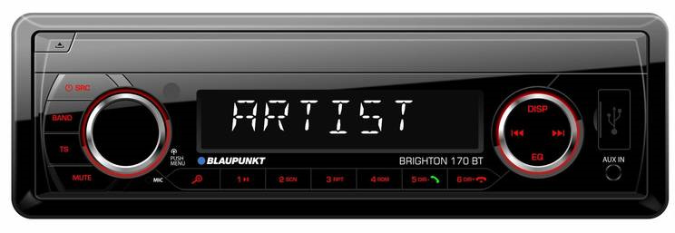 Autorádio Blaupunkt Brighton 170 BT černé