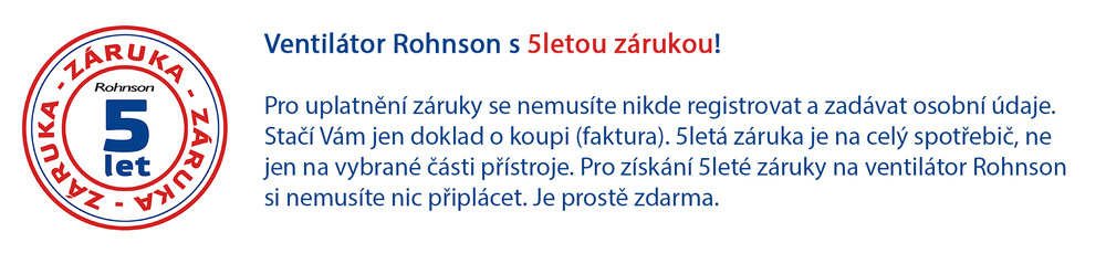 Ventilátor stojanový Rohnson R-838 Double Blade černý Ventilátor stojanový Rohnson R-838 Double Blade černý