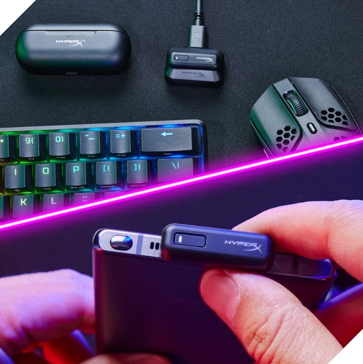 Sluchátka HyperX Cloud MIX Buds černá
