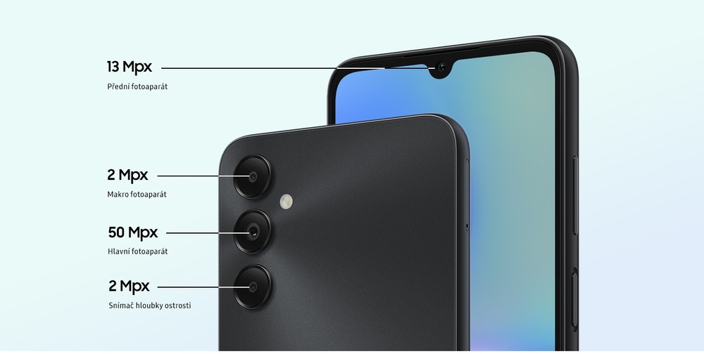 Mobilní telefon Samsung Galaxy A05s 4 GB / 64 GB černý