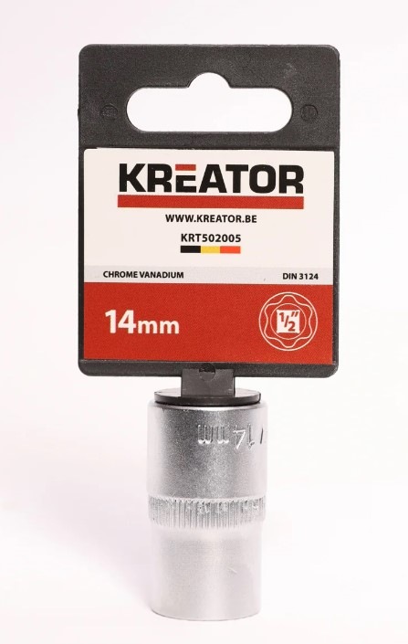 Nástrčná hlavice Kreator KRT502005 1/2" 14mm