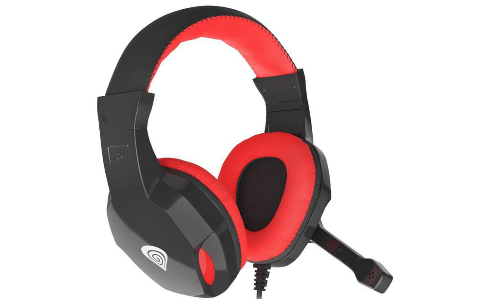 Headset Genesis ARGON 110 černá/červená