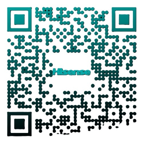 Televize Hisense 75U7Q PRO QR kód na zobrazení 3D modelu