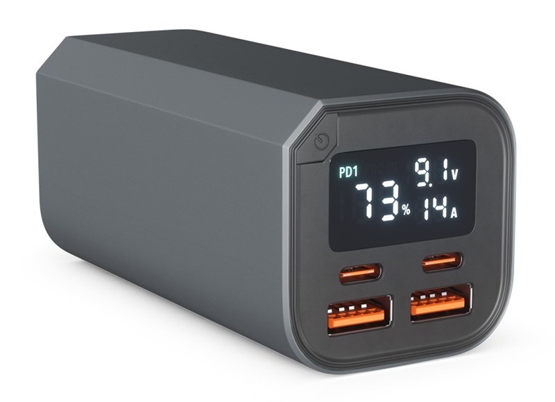 Powerbanka Epico Aluminium 20000 mAh, PD 100 W šedá