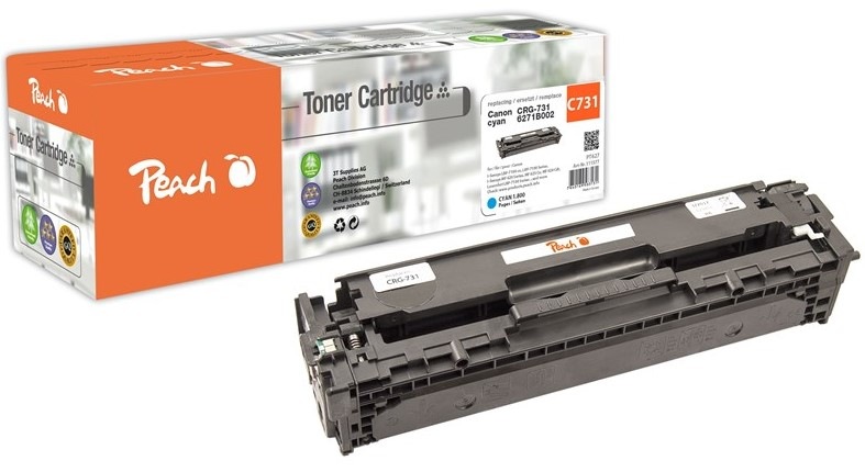 Toner Peach Canon CRG-731, 1800 stran - azurový