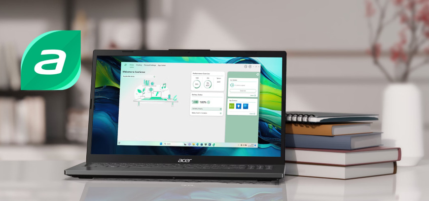 Acer Aspire 15, šedá