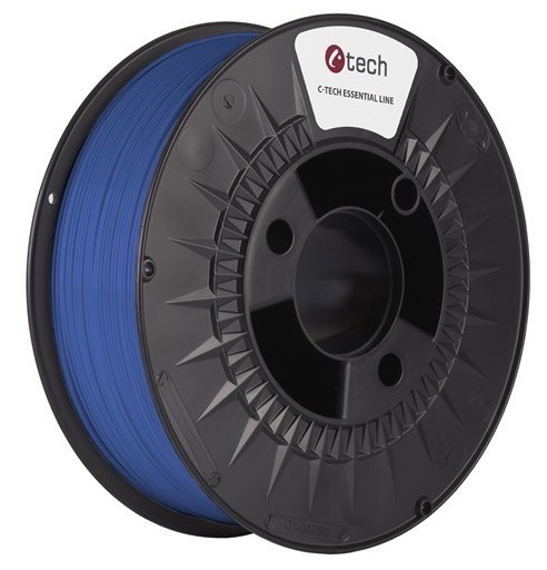 Tisková struna C-Tech o průměru 1,75 mm, modrá barva