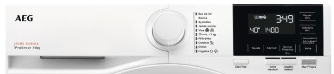 Ovládací panel AEG LFR61844BC 6000 ProSense