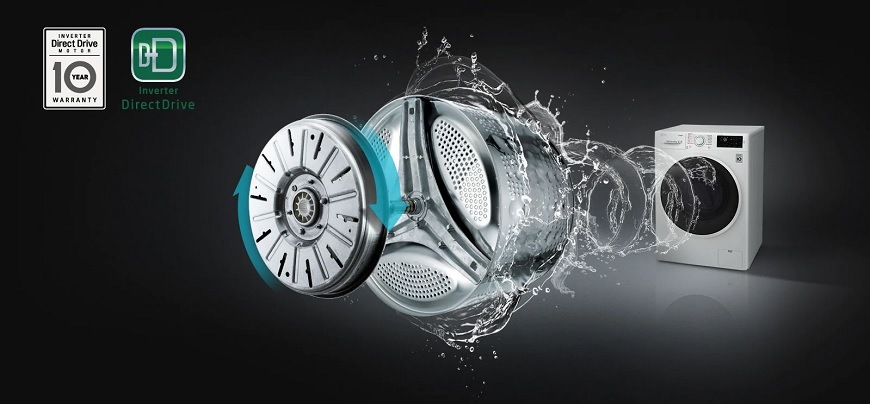 Pračka LG FASR3A94WS bílá invertor_direct_drive_motor