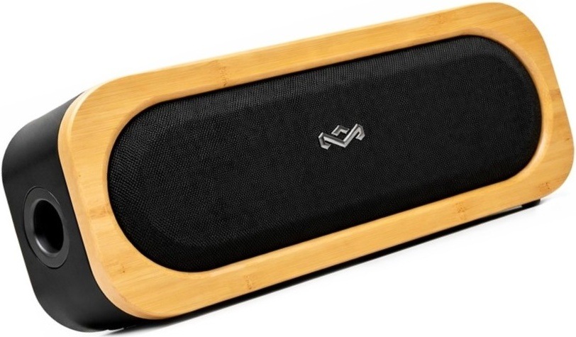 Přenosný reproduktor Marley Get Together Go, černá/hnědá barva