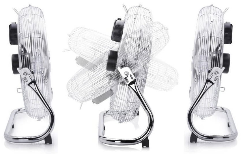 Ventilátor podlahový Tristar VE-5936 stříbrný