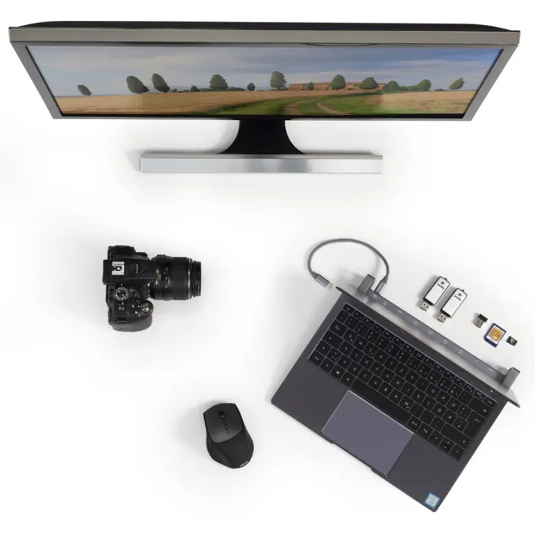 Dokovací stanice Hama Connect2Office Basic, 9 připojení Dokovací stanice Hama Connect2Office Basic, 9 připojení