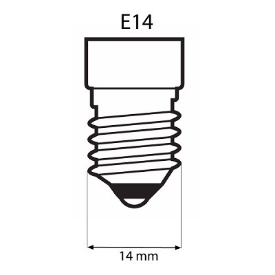 Žárovka LED ETA EKO LEDka svíčka 5,5W, E14, teplá bílá žárovka ETAC37W55WW01 patice E14