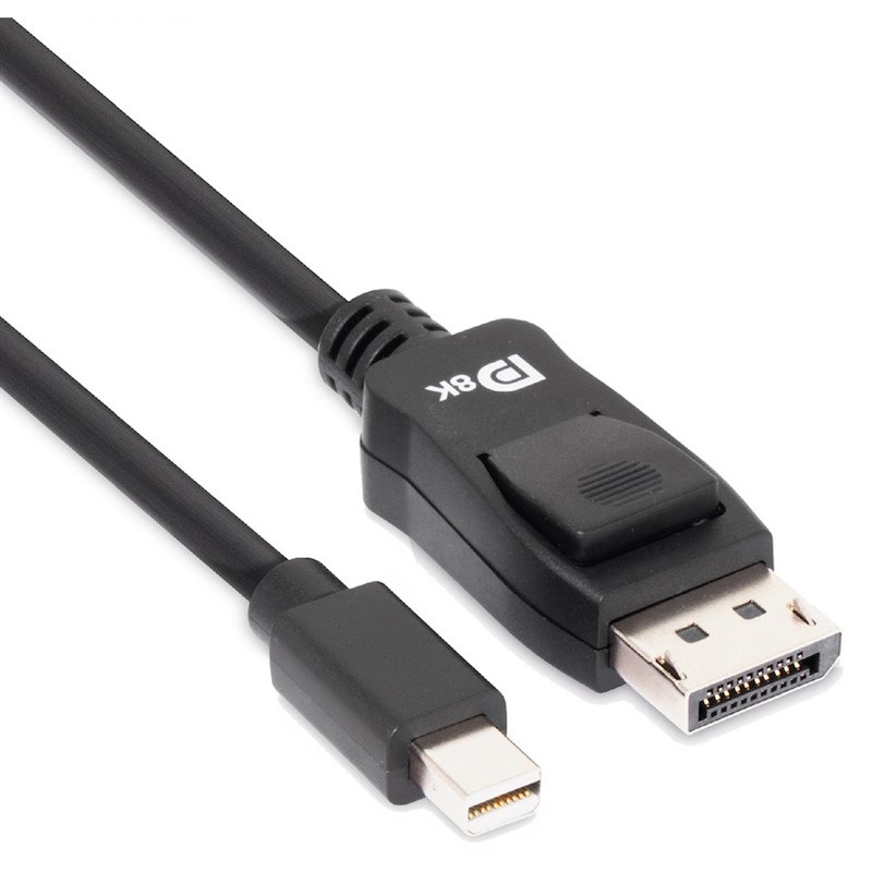 Kabel Club3D mini DisplayPort 1.4/DisplayPort 1.4, 2m černý