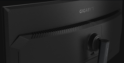 GIGABYTE G34WQC2 má i vestavěné reproduktory