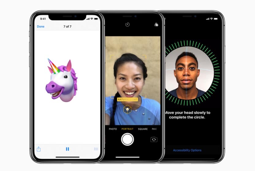 Mobilní telefon Apple iPhone X 64 GB - Silver