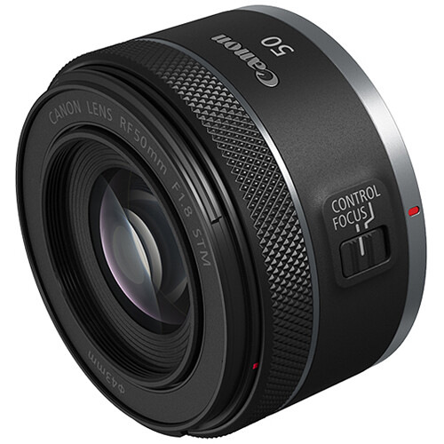 Objektiv Canon RF 50 mm F/1.8 STM černý Objektiv Canon RF 50 mm F/1.8 STM černý