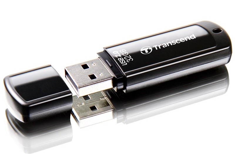 USB Flash Transcend JetFlash 350 32 GB USB 2.0 černý