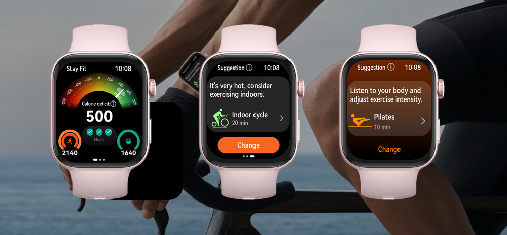 Chytré hodinky Huawei Watch Fit 3 Active růžový