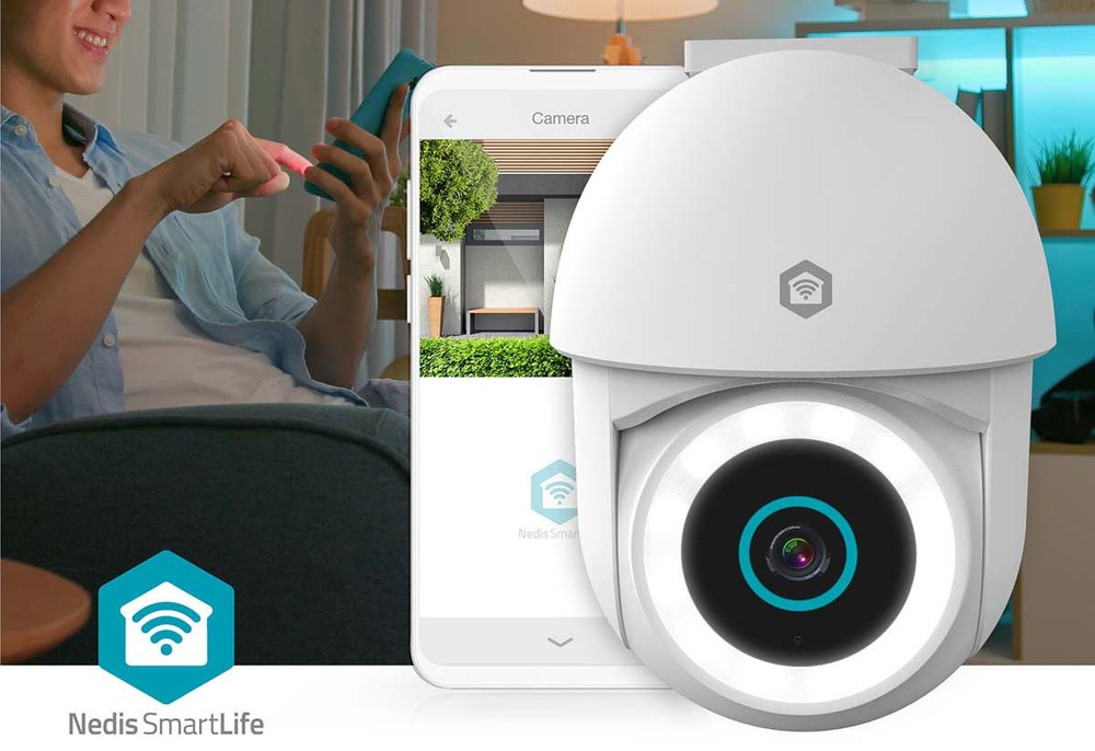IP kamera Nedis SmartLife WIFICO22CWT bílá