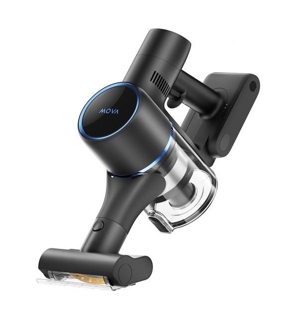 Tyčový vysavač MOVA S4 Detect Cordless Vacuum Cleaner černý Tyčový vysavač MOVA S4 Detect Cordless Vacuum Cleaner černý