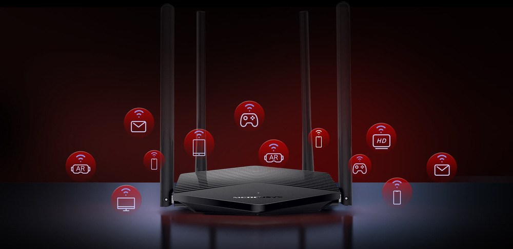 Router Mercusys MR60X černý Router Mercusys MR60X černý