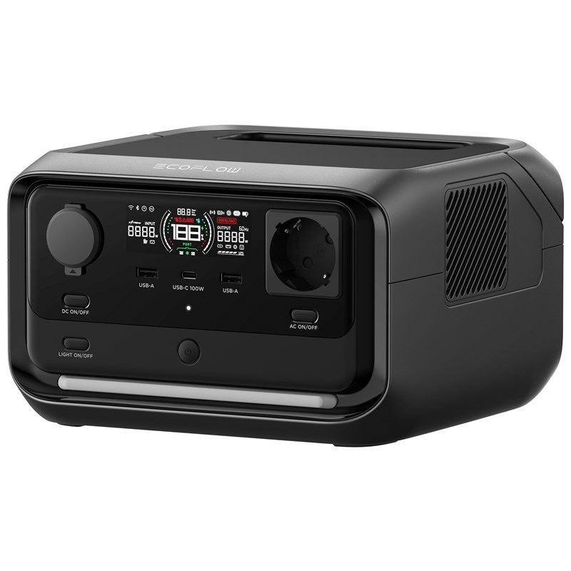 Nabíjecí stanice EcoFlow RIVER 3 Plus (286 Wh) černá