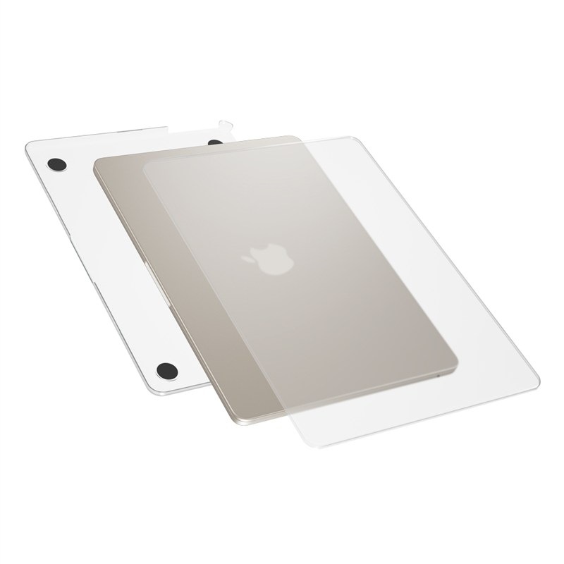 Kryt Epico Slim Shell for Macbook Air 13,6" M2/M3/M4 (A2681/A3113) průhledný