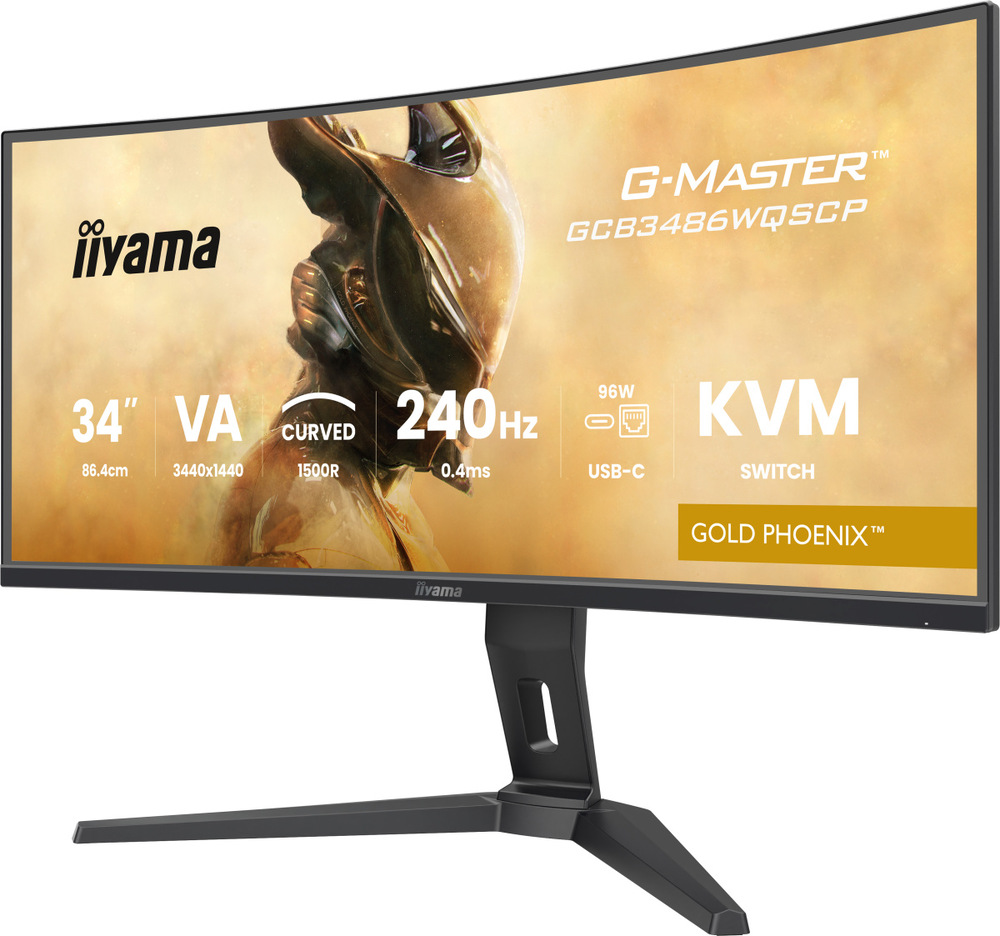 Herní monitor IIYAMA G-Master GCB3486WQSCP-B1 černý