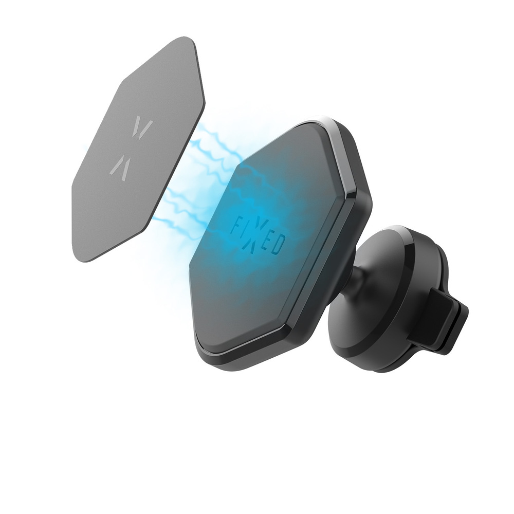 Držák na mobil FIXED Icon Flex na palubní desku černý