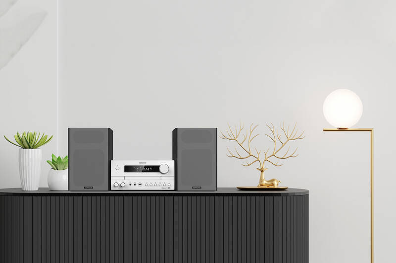 Mikrosystém KENWOOD M-822DAB černý/bílý KENWOOD M-822DAB