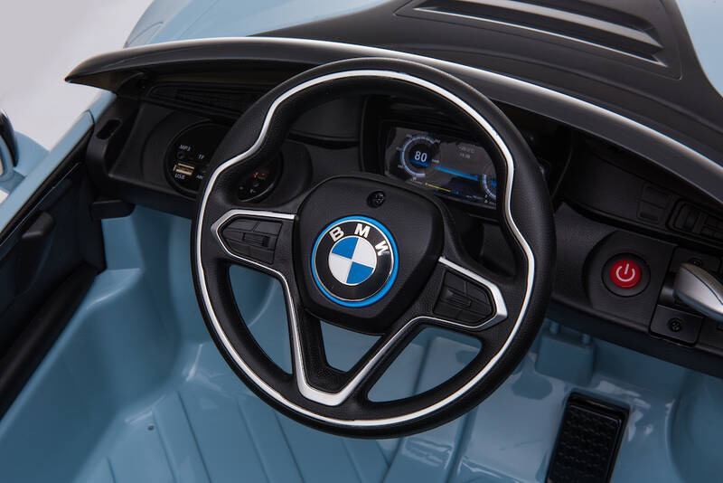 Elektrické autíčko ELJET® BMW Coupe Eljet BMW i8 Coupe, světle modrá