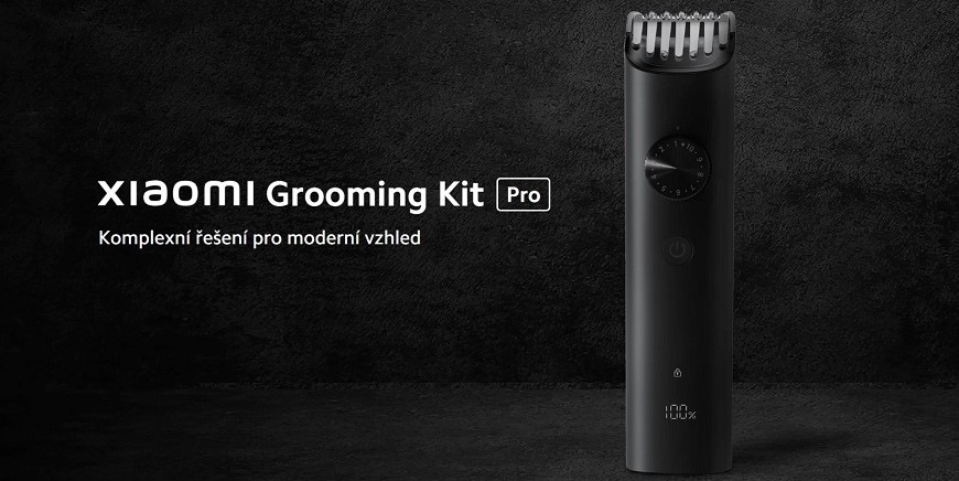 Zastřihovač vousů Xiaomi Grooming Kit Pro černý Zastřihovač vousů Xiaomi Grooming Kit Pro černý