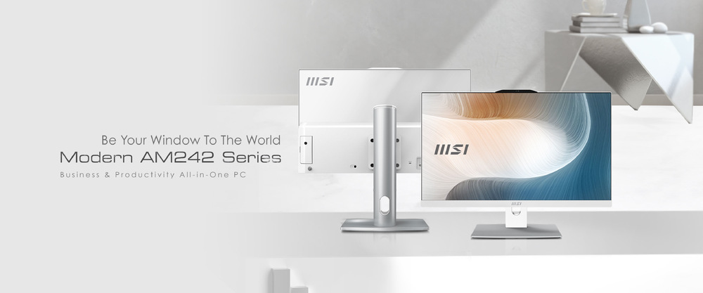 Počítač All In One MSI Modern AM242TP 12M černý MSI Modern AM242TP