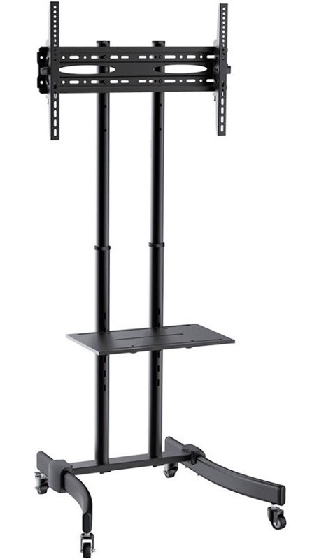 Stojan pro TV AQ pro úhlopříčku 37"-70", nosnost 40kg černý