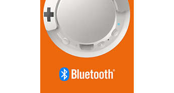 Sluchátka Philips SHB3075WT bílá
