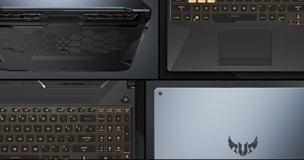 Notebook Asus TUF Gaming F15 černý