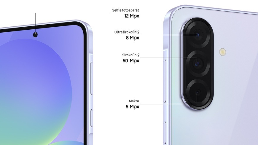 Mobilní telefon Samsung Galaxy A36 5G 8 GB / 256 GB bílý