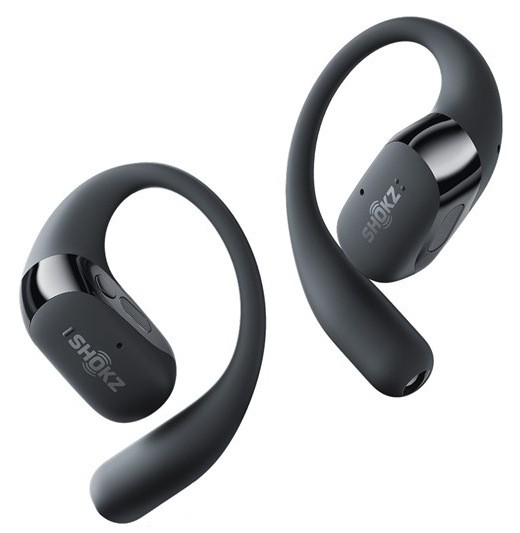 Sluchátka Shokz OpenFit 2+ černá Sluchátka Shokz OpenFit 2+ černá