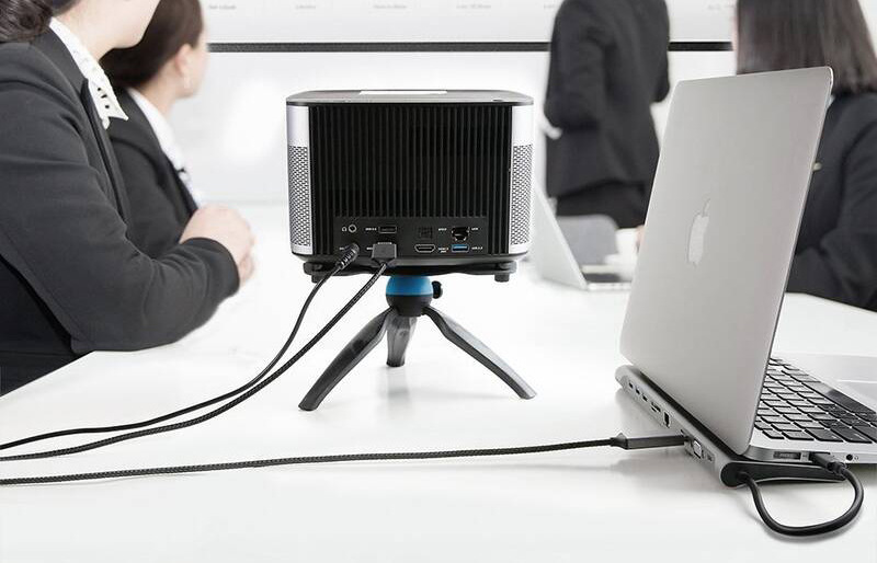 Dokovací stanice Baseus USB-C/3.5 jack, micro SD/TF, SD, HDMI, RJ-45, 3x USB-A, USB-C, VGA šedá
