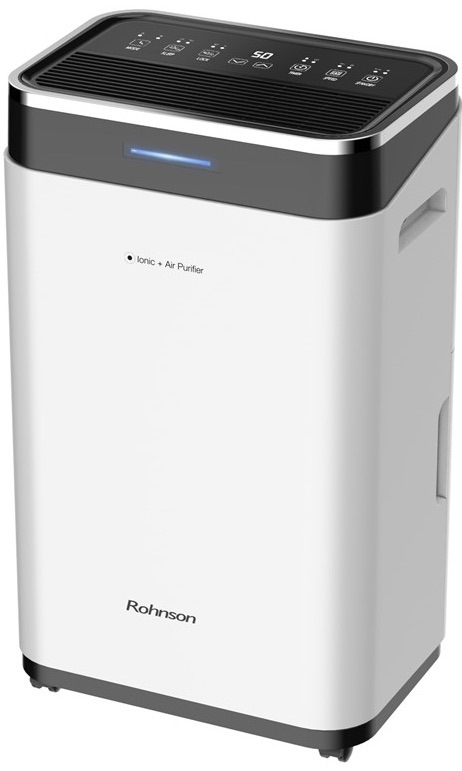 Odvlhčovač Rohnson R-9725 Ionic + Air Purifier černý/bílý