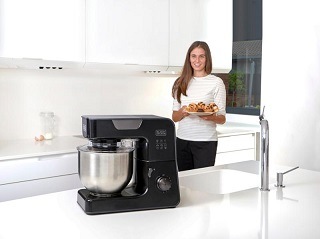 Kuchyňský robot Black+Decker BXKM1000E černý Kuchyňský robot Black+Decker BXKM1000E černý