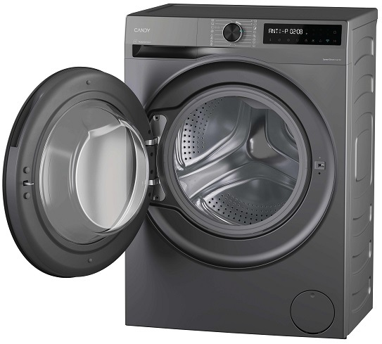 BWR 485SBL6G-S otevřená pračka a otvory v bubnu