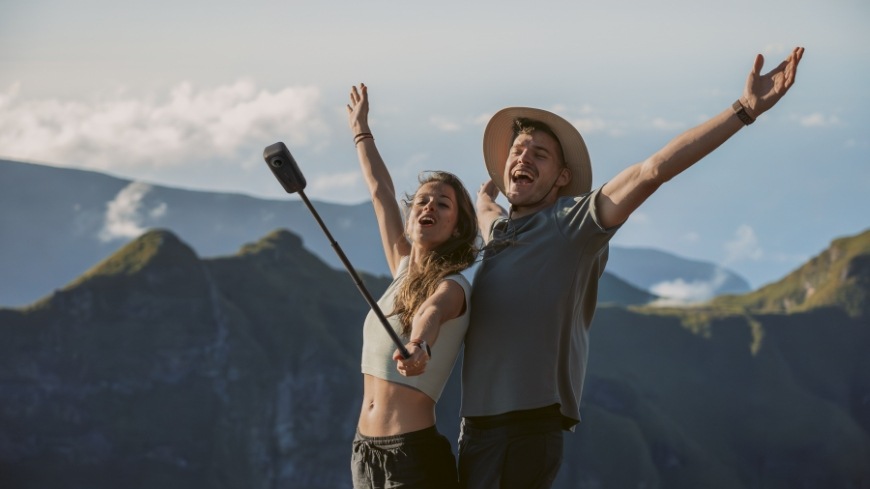 Outdoorová kamera Insta360 X4 Air Standard Bundle černá Insta360 X4 Air Standard Bundle, černá