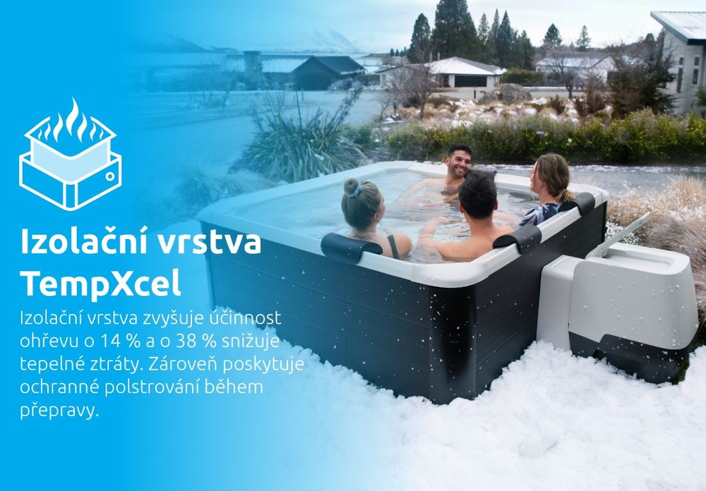 Vířivka MSpa Oslo F-OS063W Thermo 2026 černá Lifestylové foto Vířivky MSPA Oslo F-OS063W Thermo 2026