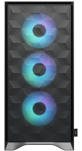 Case FRACTAL DESIGN Pop 2 Air TG RGB černá Detail obrázku PC skříně.