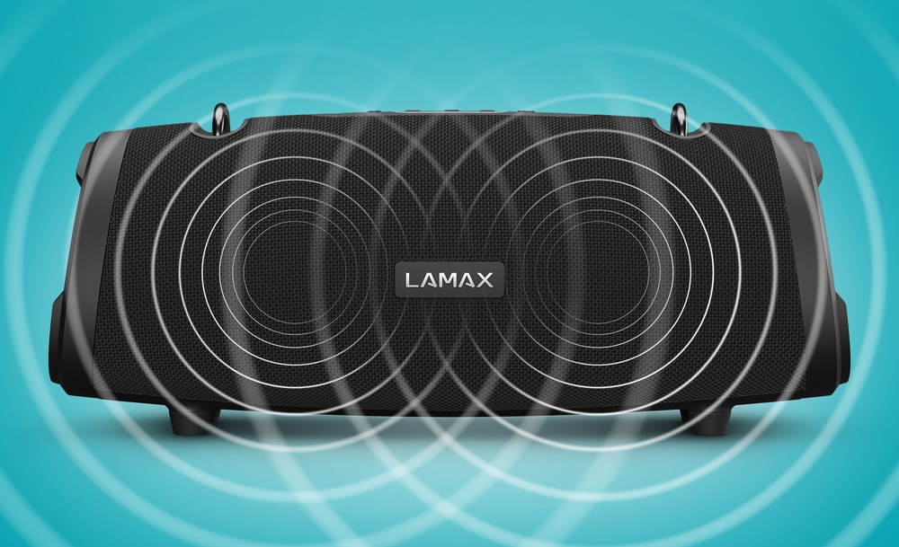 Přenosný reproduktor LAMAX Eclipse1 černý Přenosný reproduktor LAMAX Eclipse1